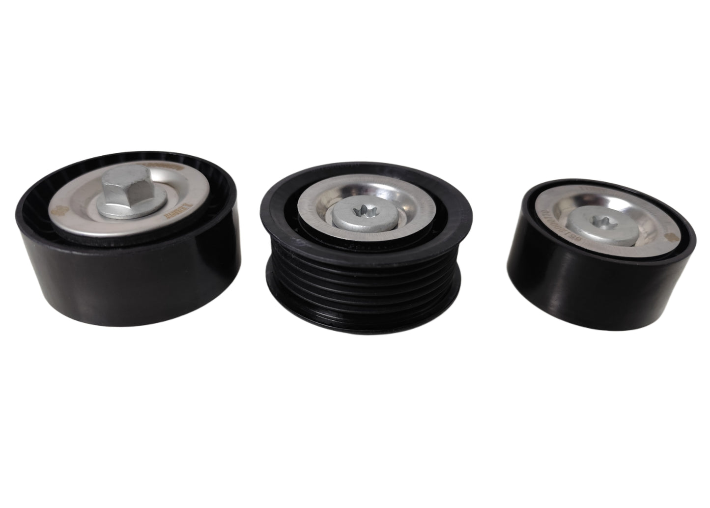 KIT DE POLEAS (3) MERCEDES BENZ SPRINTER 315-415-515 / VITO 110-113 2003-2019 MARCA FREY