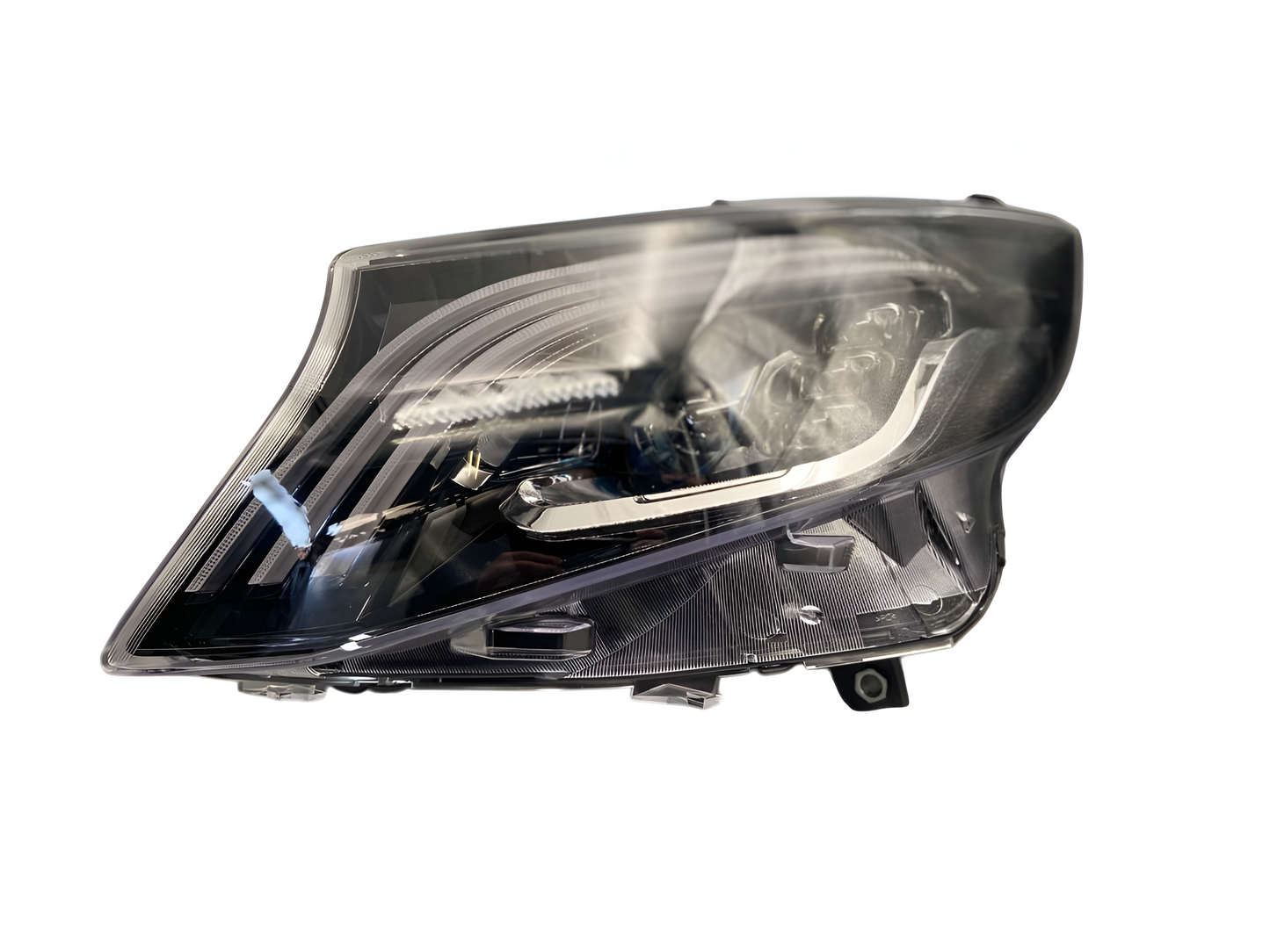 JUEGO DE OPTICOS DELANTEROS MERCEDES BENZ VITO W447 109-111-114-116 2014-2025 (VERSION TUNING) MARCA NIBD