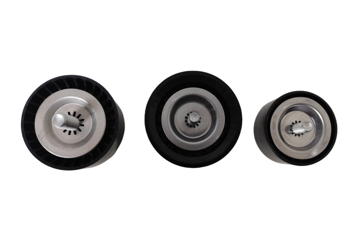 KIT DE POLEAS (3) MERCEDES BENZ SPRINTER 315-415-515 / VITO 110-113 2003-2019 MARCA FREY