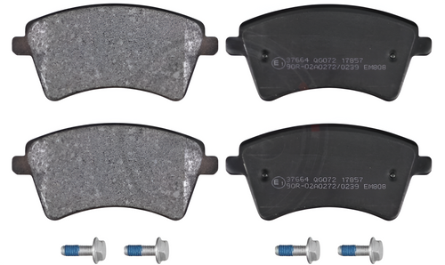 JUEGO PASTILLAS DE FRENO DELANTERAS MERCEDES CITAN 109-111 DEL AÑO 2012-2023 MARCA ABS