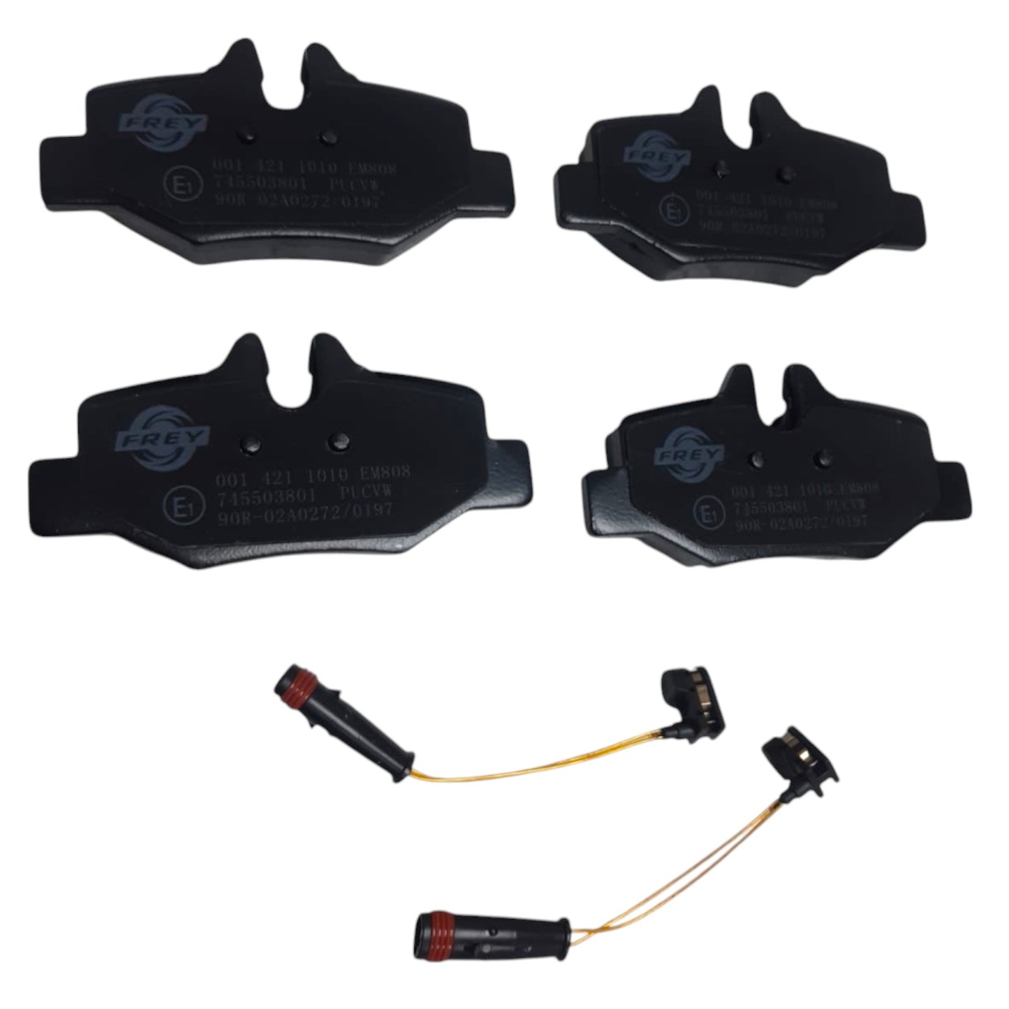 JUEGO DE PASTILLAS DE FRENO TRASERAS MERCEDES BENZ VITO 110-111-113 W639 2004-2014 MARCA FREY