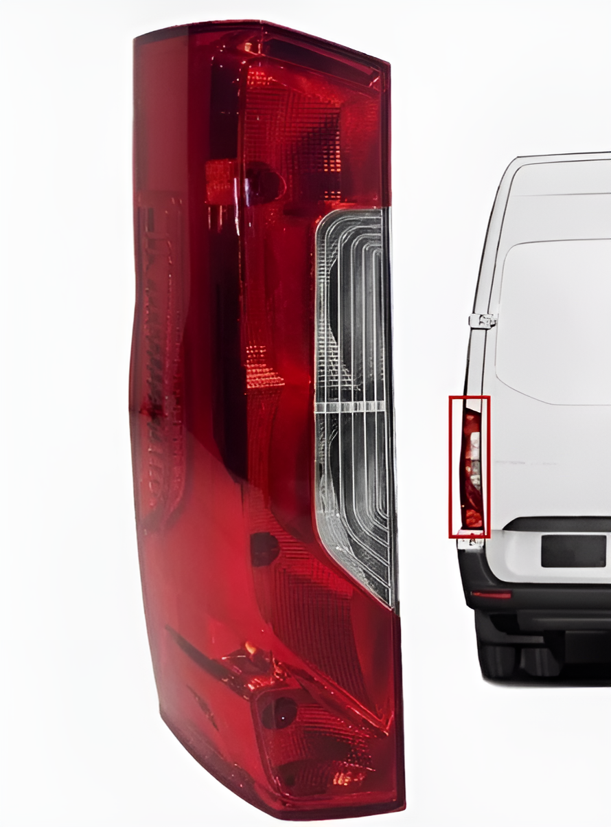 FAROL TRASERO IZQUIERDO LED MERCEDES BENZ SPRINTER 416-516-317-417-517 MARCA NIBD