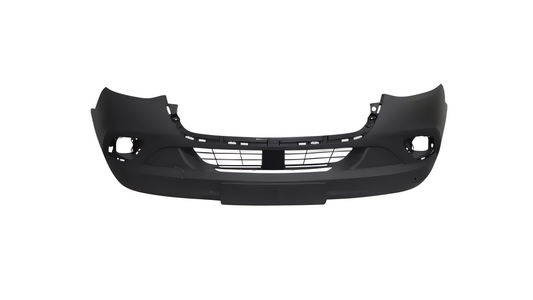 PARACHOQUE DELANTERO CON ORIFICIOS NEBLINEROS, MERCEDES BENZ SPRINTER 314-316-416-516  2019-2024 MARCA NIBD