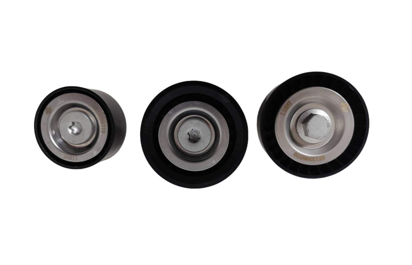 KIT DE POLEAS (3) MERCEDES BENZ SPRINTER 315-415-515 / VITO 110-113  2003-2019  MARCA FREY