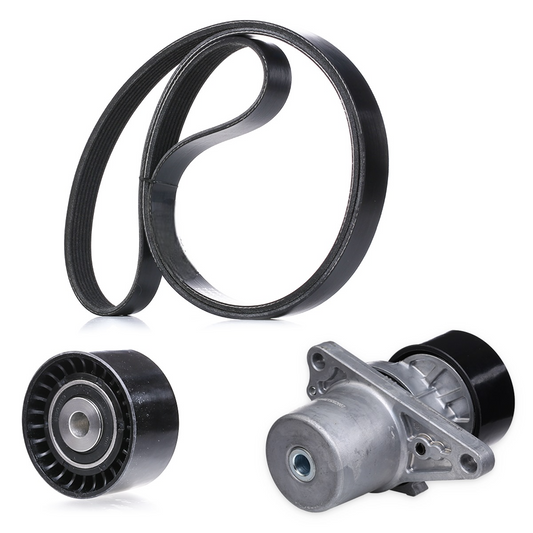 KIT DE CORREA UNICA MERCEDES BENZ VITO 111 2012-2023 MARCA INA, ALEMAN.