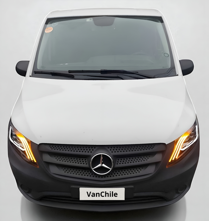JUEGO DE OPTICOS DELANTEROS MERCEDES BENZ VITO W447 109-111-114-116 2014-2025 (VERSION TUNING) MARCA NIBD