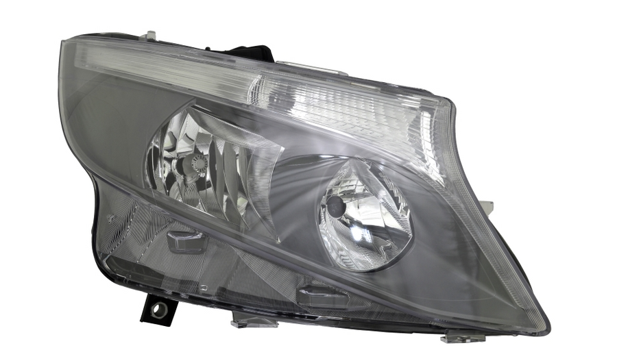 OPTICO DELANTERO DERECHO MERCEDES BENZ VITO 109-111-114 W447 2014-2019 MARCA HELLA