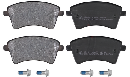 JUEGO PASTILLAS DE FRENO DELANTERAS MERCEDES CITAN 109-111 DEL AÑO 2012-2023 MARCA ABS