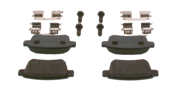 JUEGO PASTILLAS DE FRENO TRASERA MERCEDES BENZ CITAN 109-111 DEL AÑO 2012-2023 MARCA BOSH