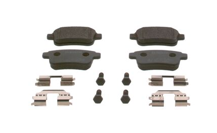 JUEGO PASTILLAS DE FRENO TRASERA MERCEDES BENZ CITAN 109-111 DEL AÑO 2012-2023 MARCA BOSH